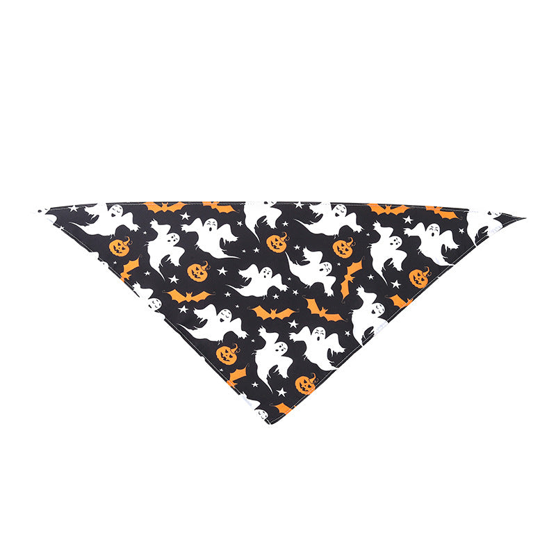 Pet Bandana för hund eller katt halloween