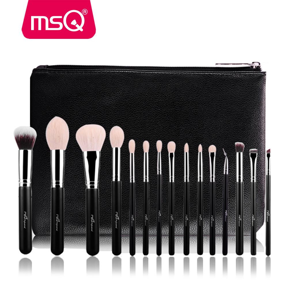 MSQ 15pcs Sminkborstar