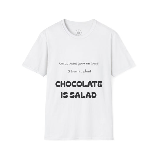 Hus41 T-Shirt - Chocolate is salad