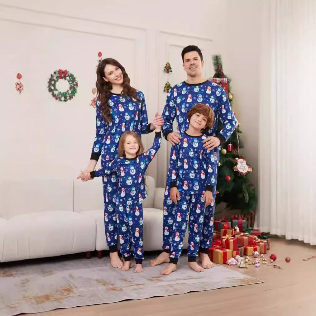 Julpyjamas Familj