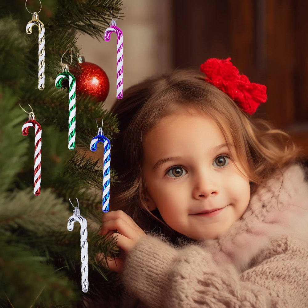 Polkastång Julgranshänge 4st