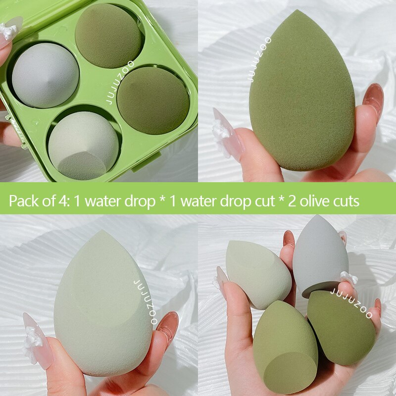 4PCS  Makeup Sponge Sminkblender