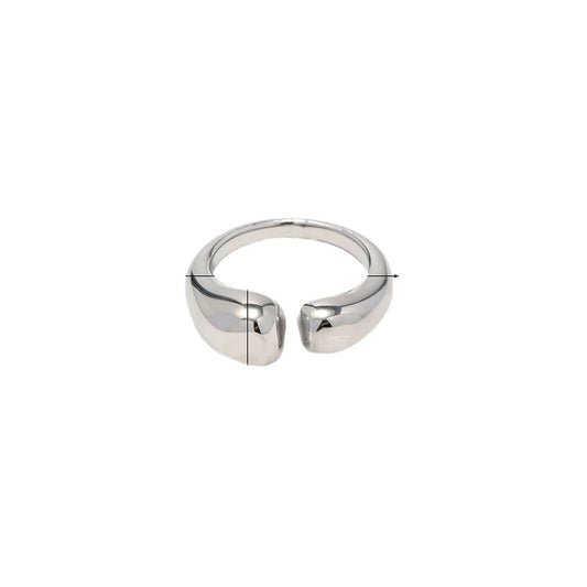 18K electroplated stainless steel ring