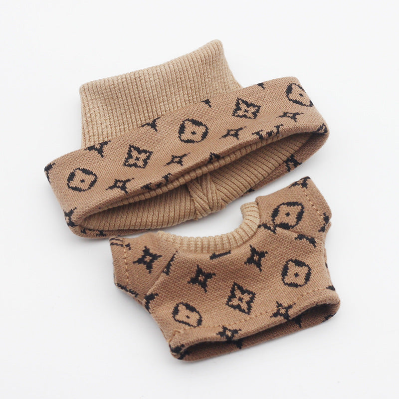 17cm Labubu First and Second Generation Blind Box Clothes