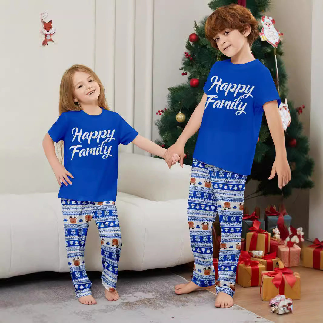 Julpyjamas Matchande Familj