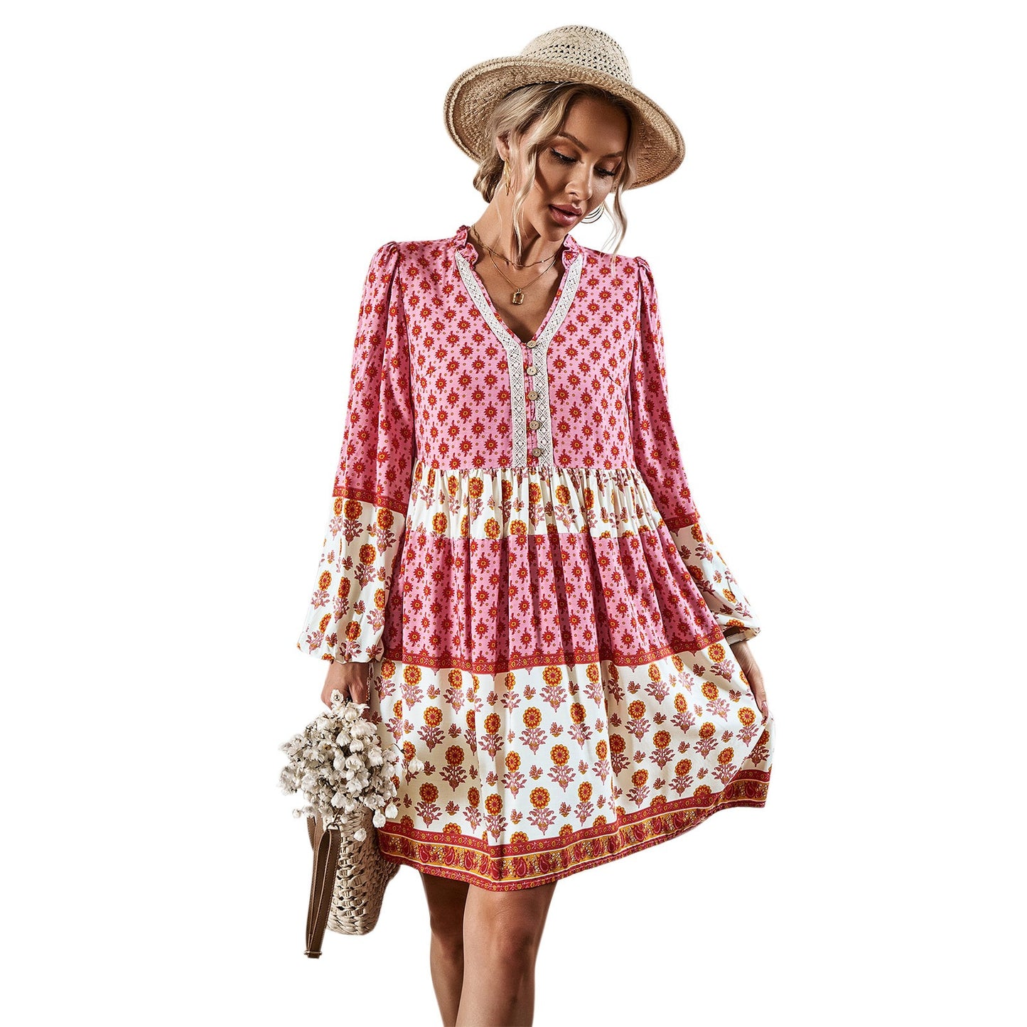 Skjortklänning BOHO