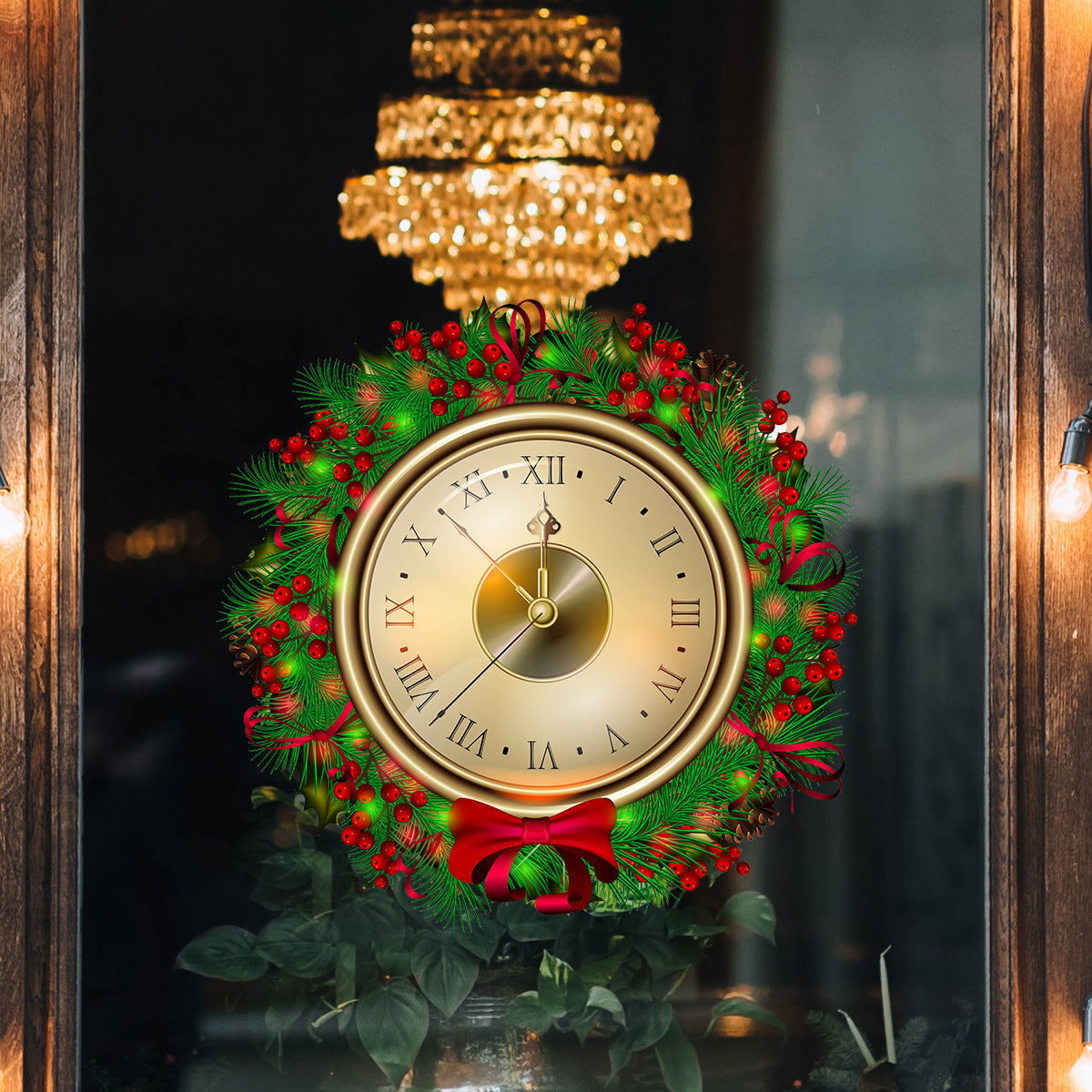 Julstickers till Fönster eller Speglar