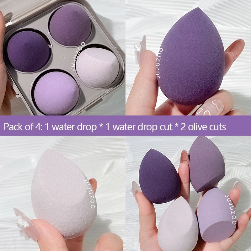 4PCS  Makeup Sponge Sminkblender