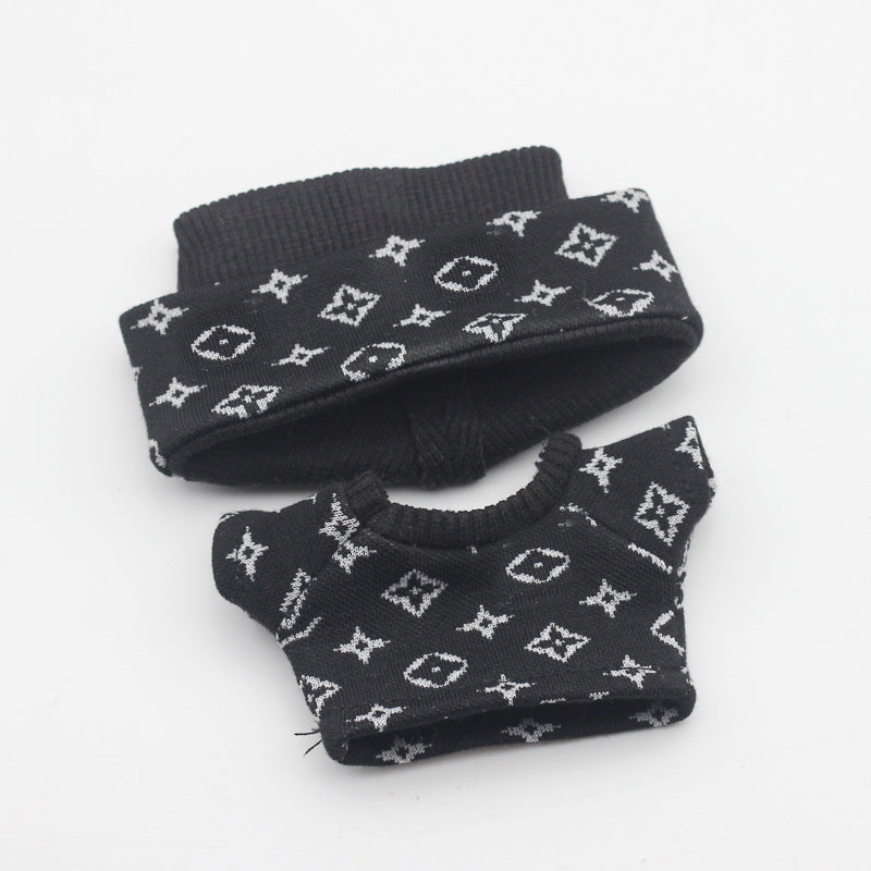 17cm Labubu First and Second Generation Blind Box Clothes