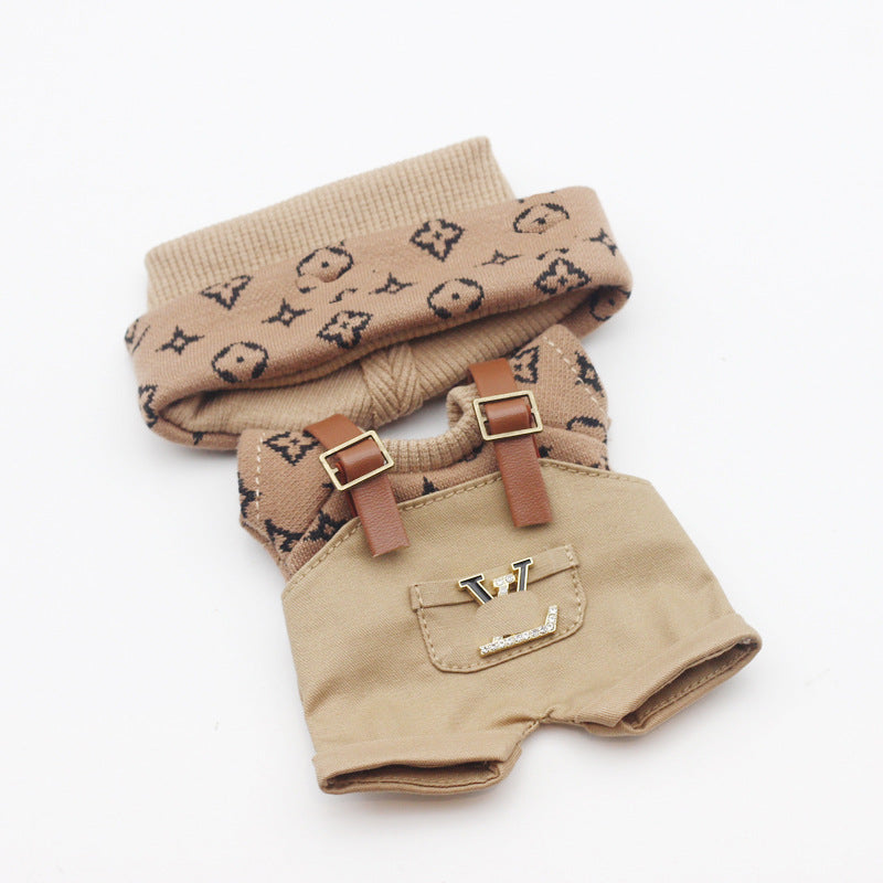 17cm Labubu First and Second Generation Blind Box Clothes