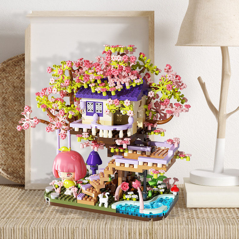 Flower House Building Blocks