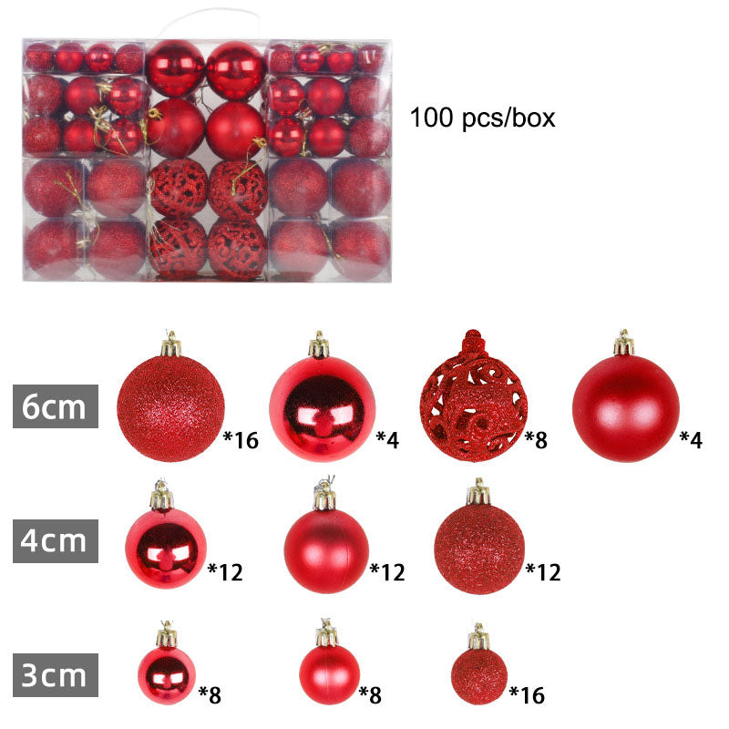 Julgranskulor 100st box