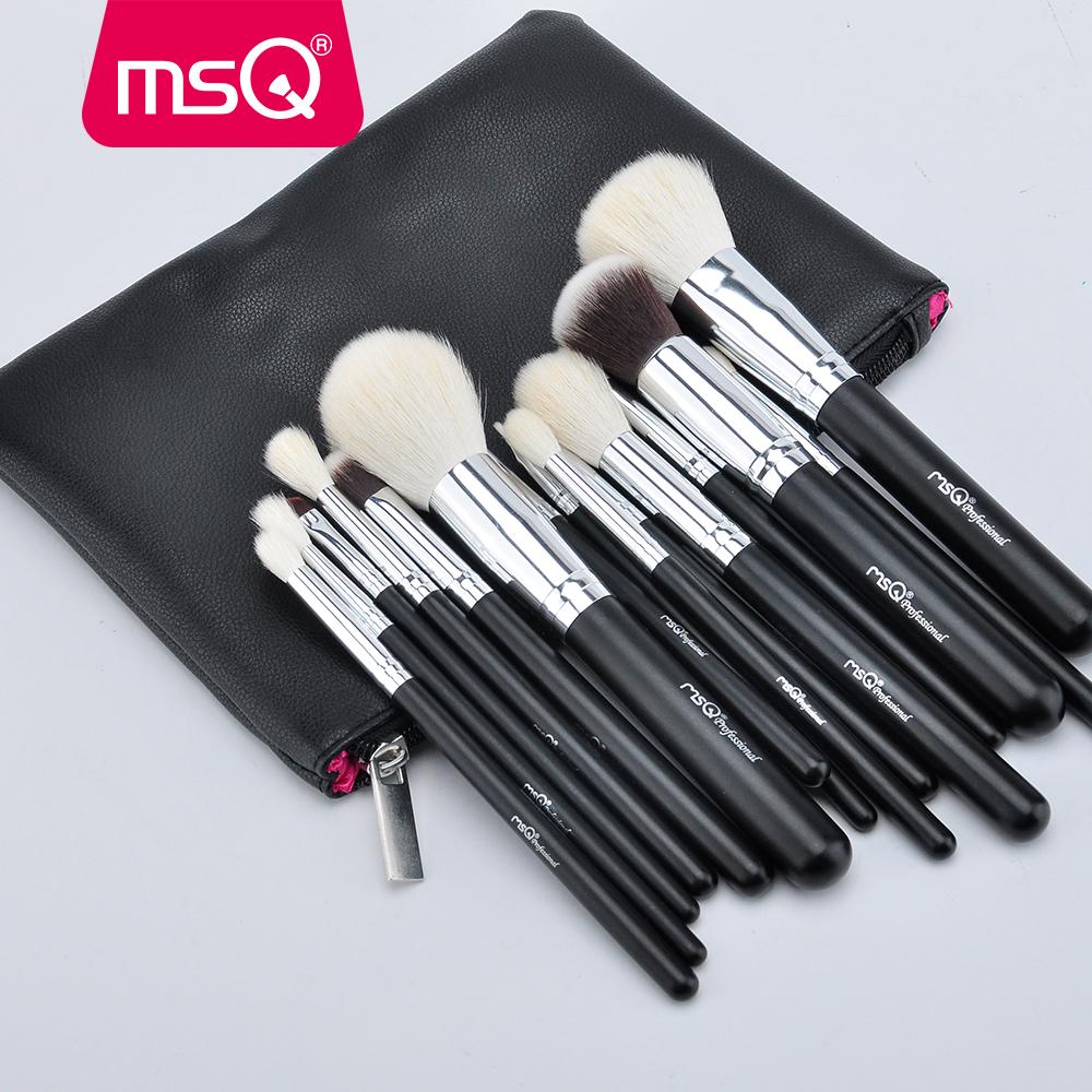 MSQ 15pcs Sminkborstar