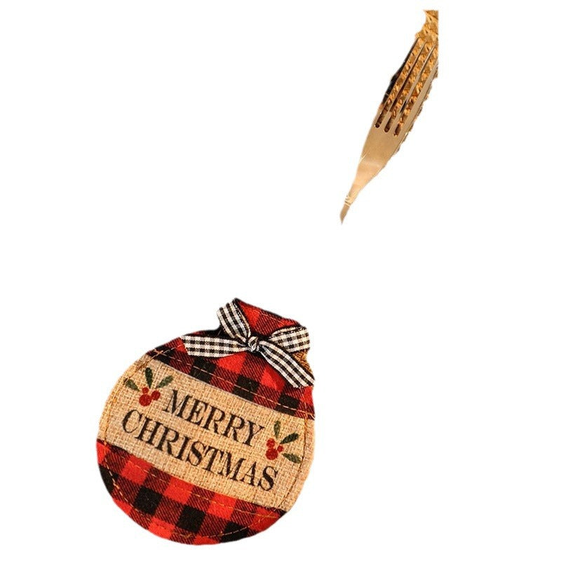 Bestickhållare Jul Dukning