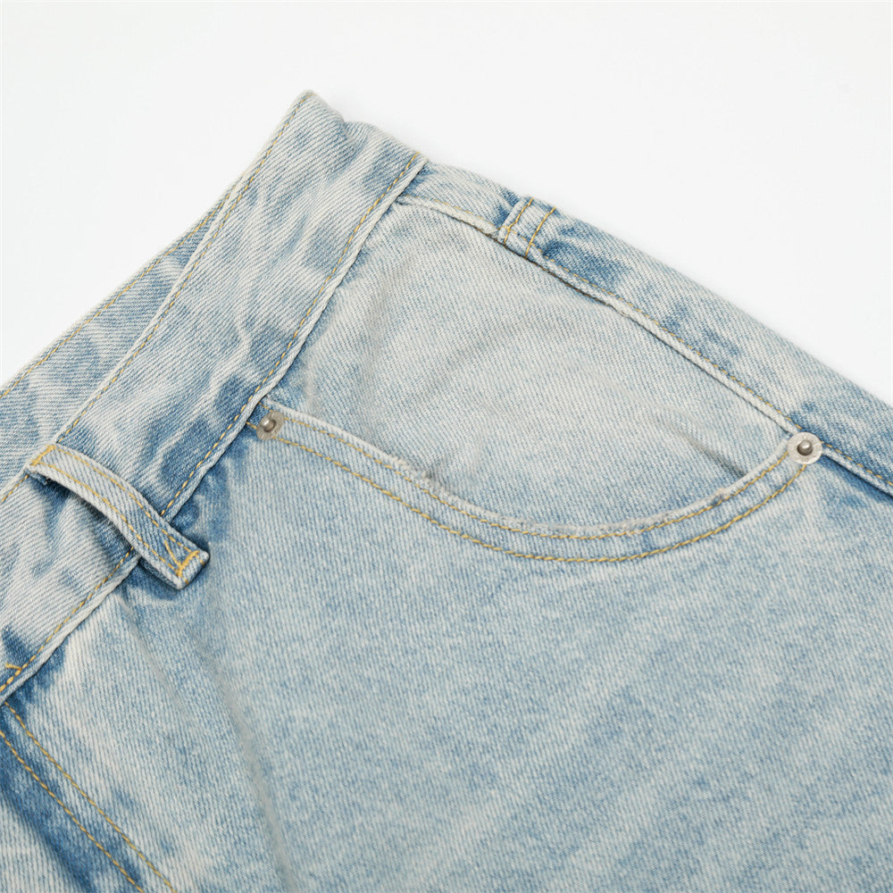Lösa vida jeans
