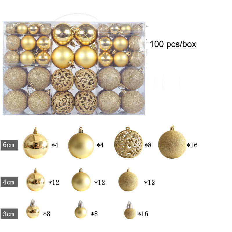 Julgranskulor 100st box