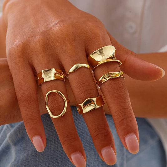 6Pcs/Set Ring