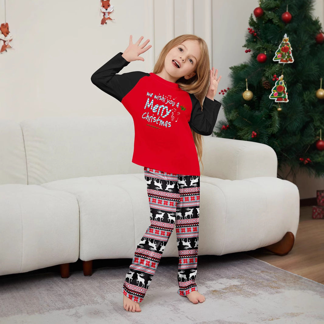 Julpyjamas Matchande Familj