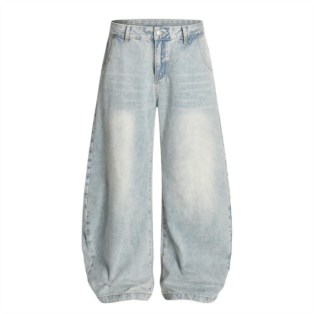 Lösa vida jeans
