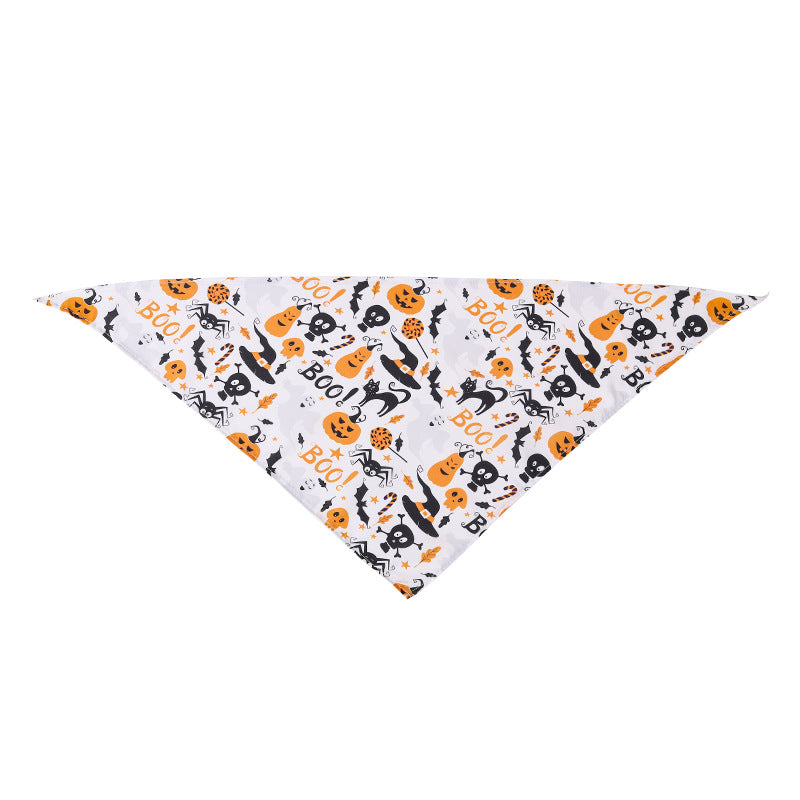 Pet Bandana för hund eller katt halloween