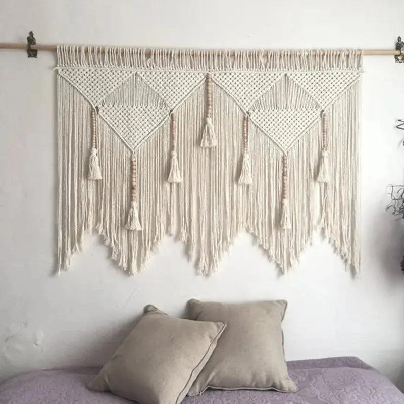 Macrame Väggdekoration - Villarudskogen