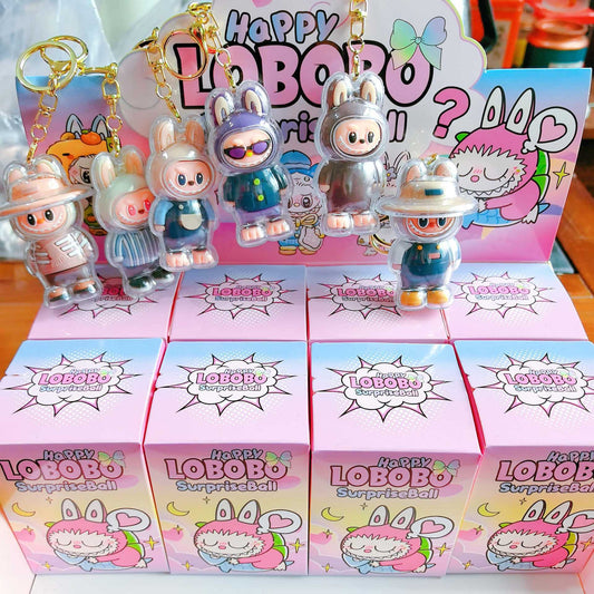 Labubu Blind Box Nyckelring