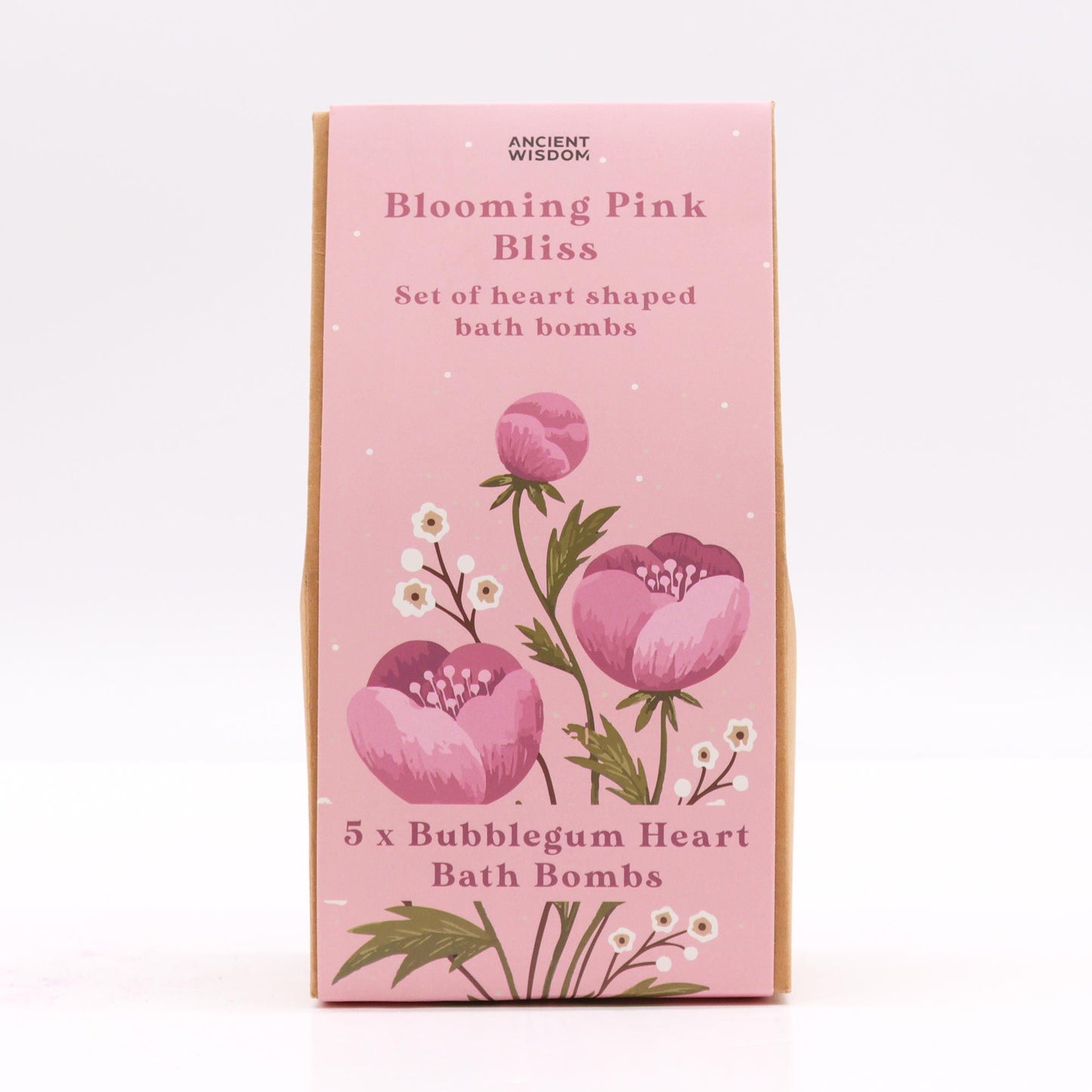 Blooming Pink Bliss Badbomber Heart Gift Set
