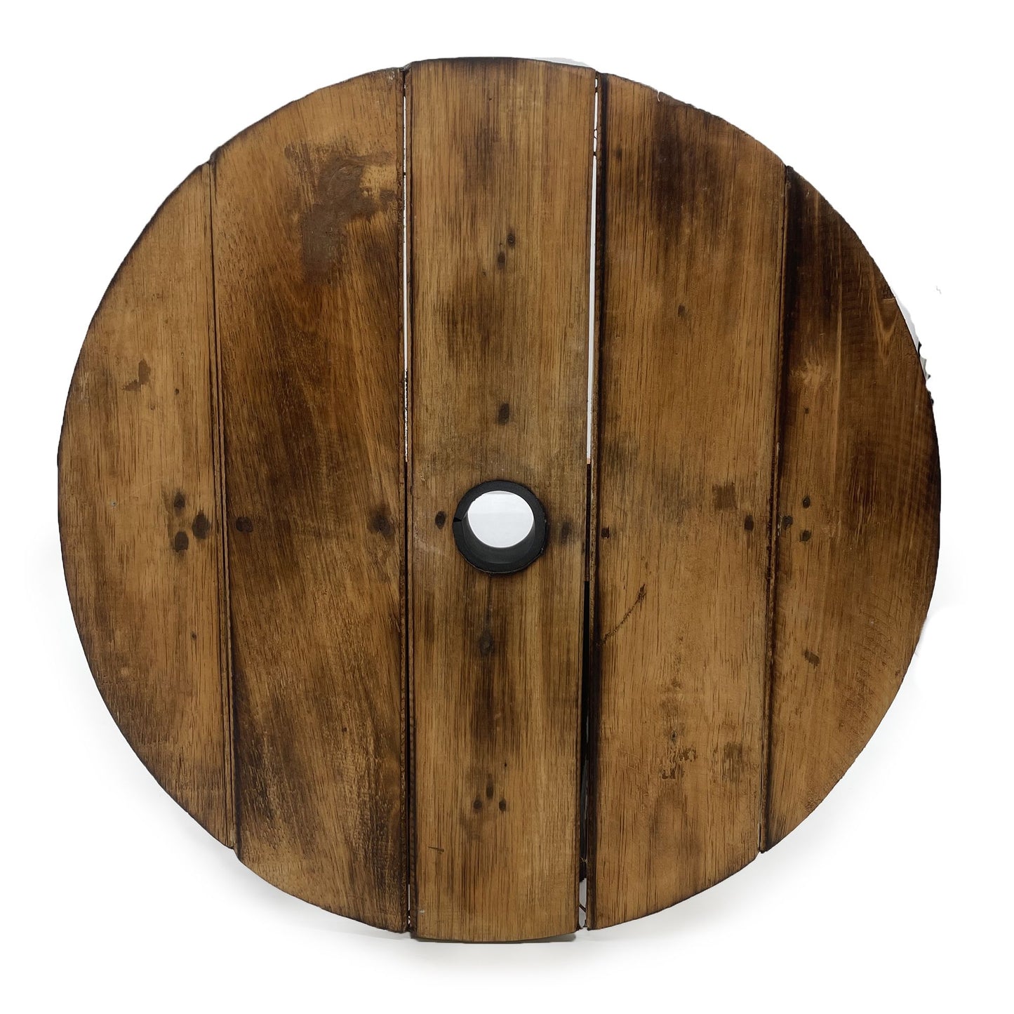 Beer Barrel Stol/Bord för parasol – Natural Wood 38 x 32 cm