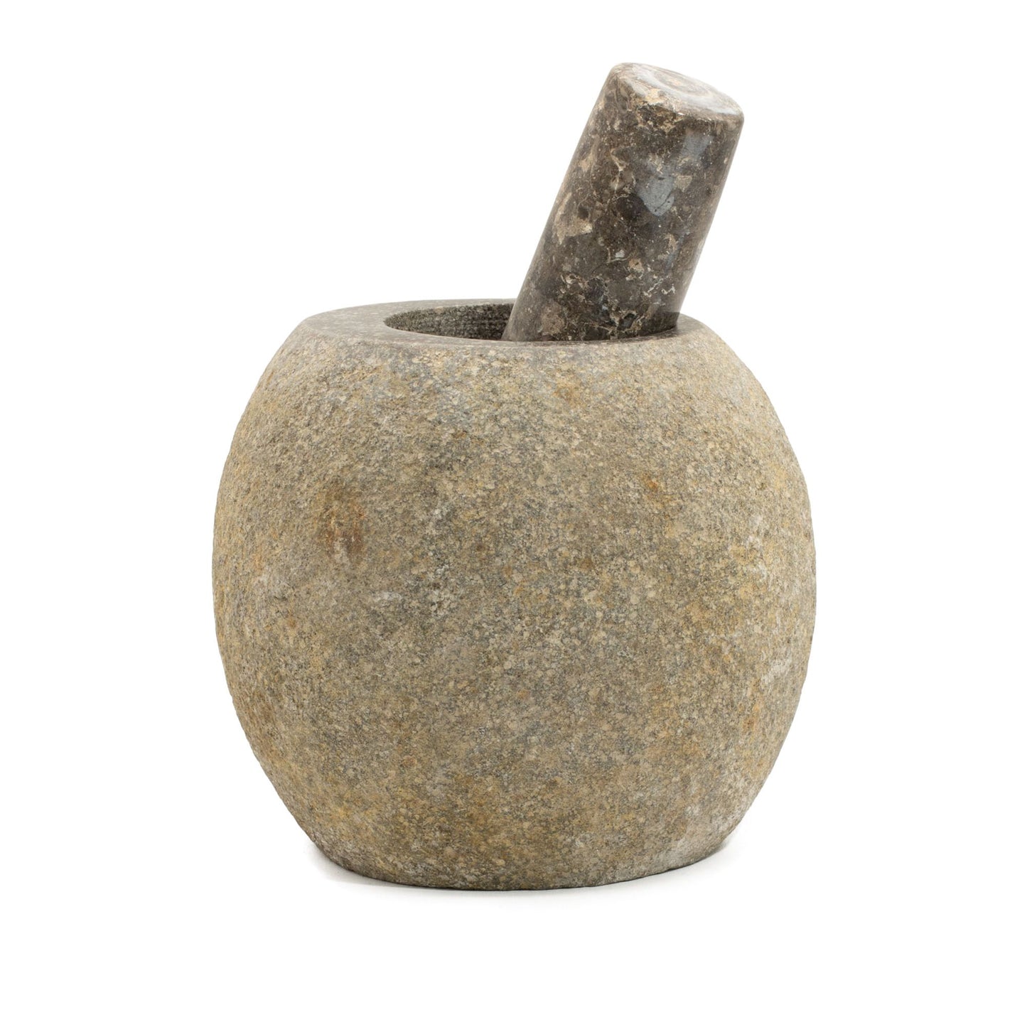 Natural Riverstone Mortel- Large (15x12cm)