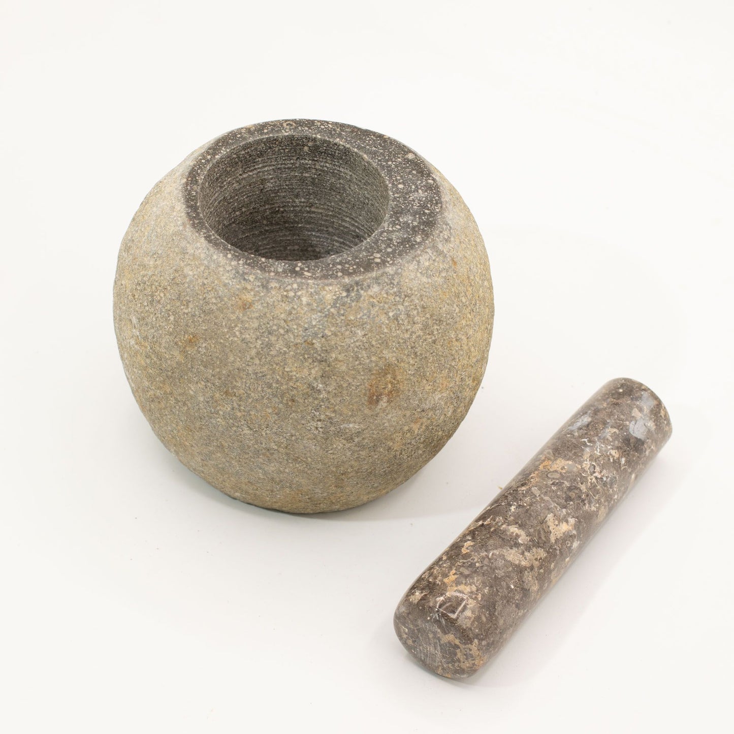 Natural Riverstone Mortel- Large (15x12cm)
