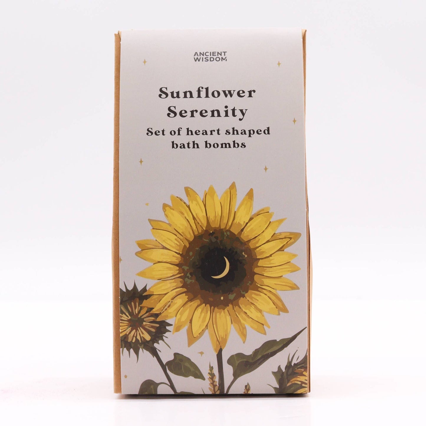 Sunflower Serenity Badbomber Heart GåvoSet