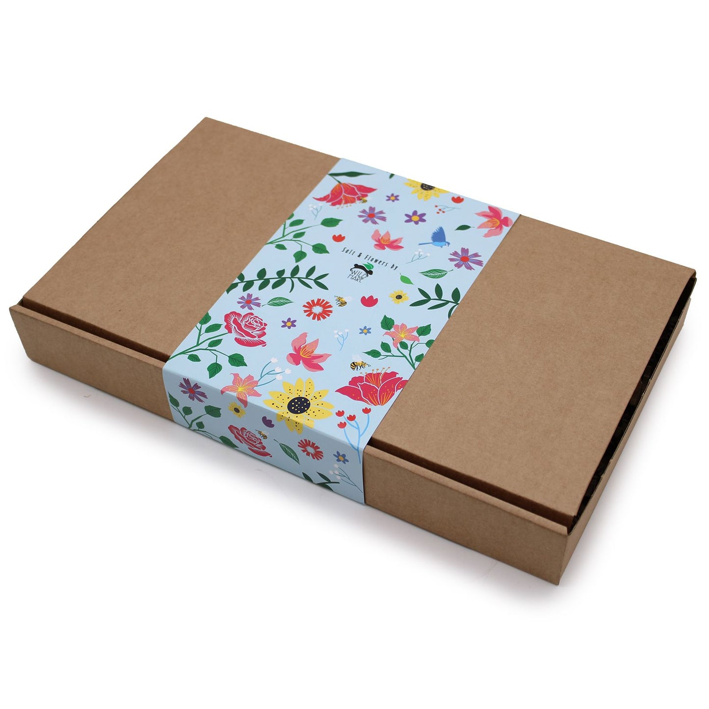 Wild Hare Salt & Flowers Spa giftbox Set - Total Unwind
