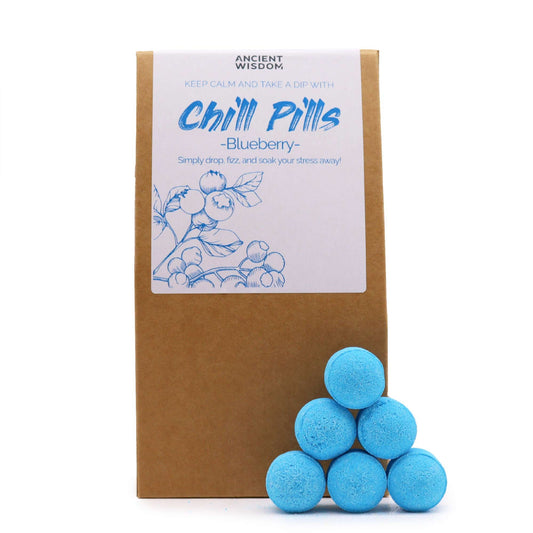 Gåvoset Chill Pills 350g - Blueberry