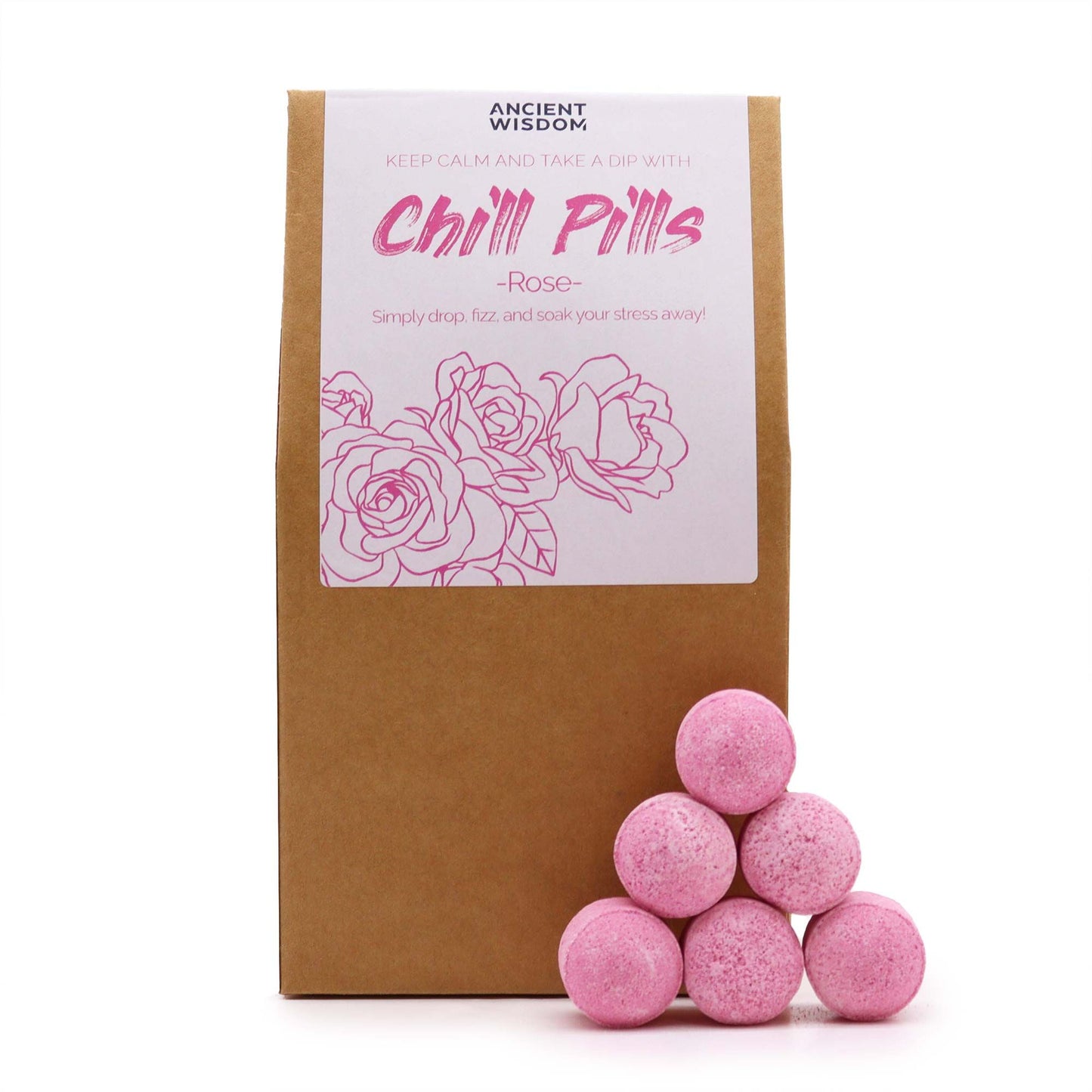 Chill Pills Gåvoset 350g - Rose