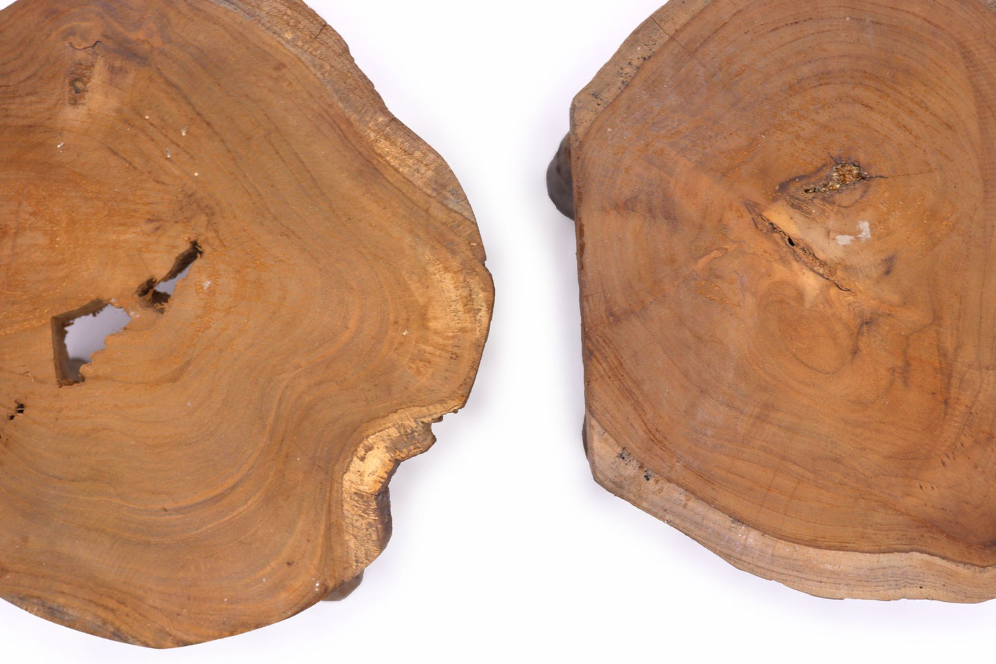 Teak Pall - 27x20cm - set om 2
