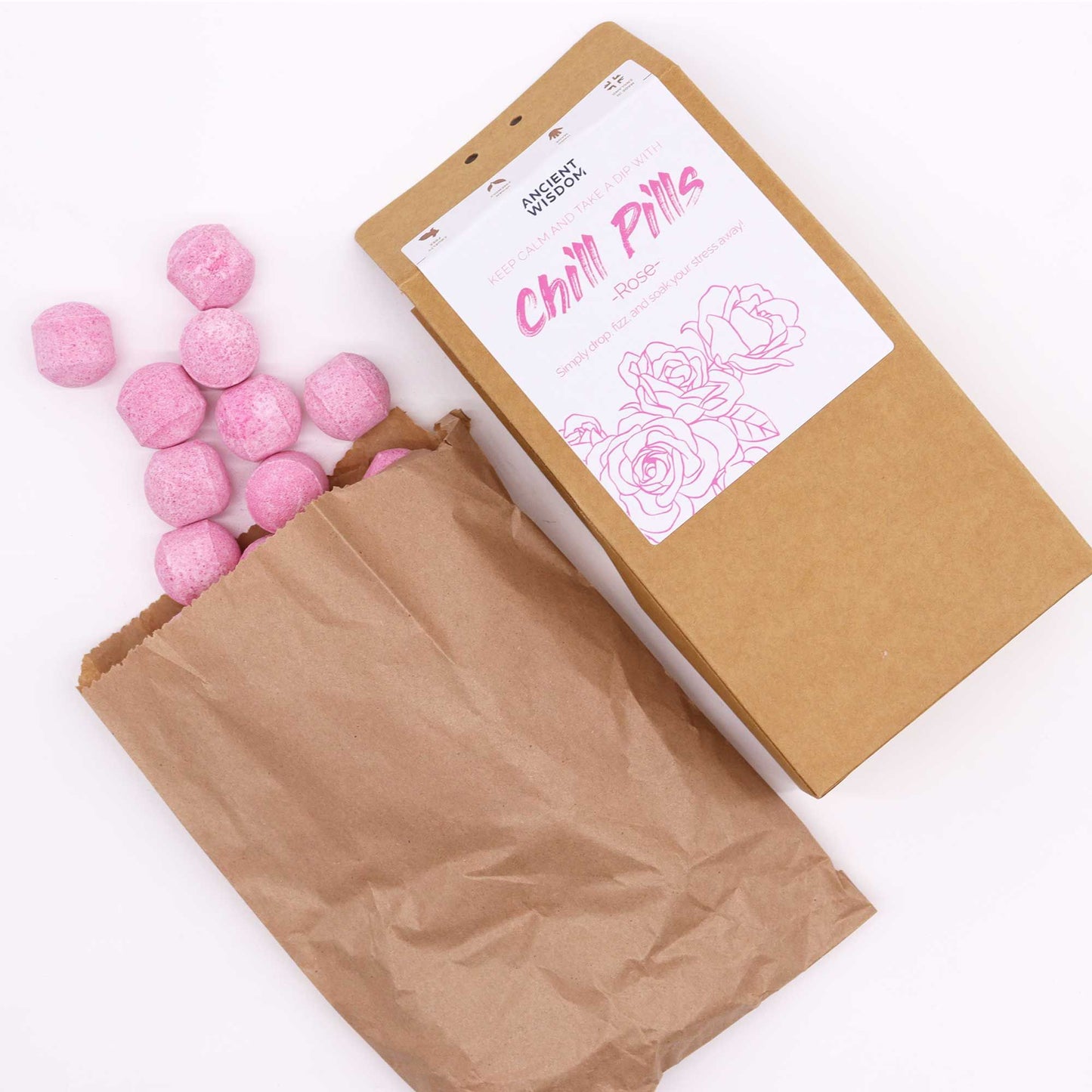 Chill Pills Gåvoset 350g - Rose