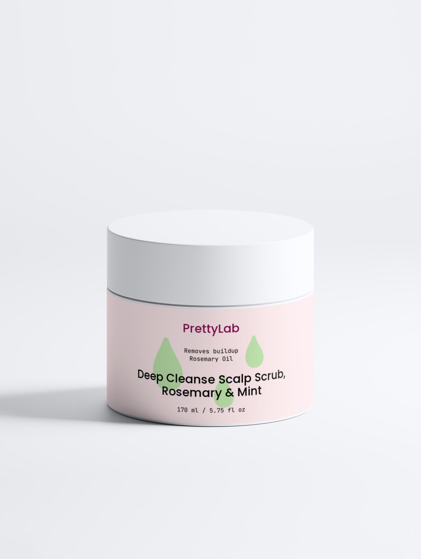 Deep Cleanse Scalp Scrub, Rosemary & Mint. Hårbotten scrub med keratin