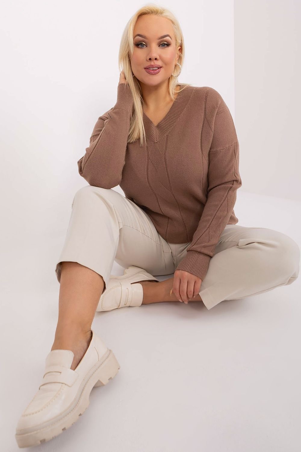 Jumper plus size model 190061 Factory Price