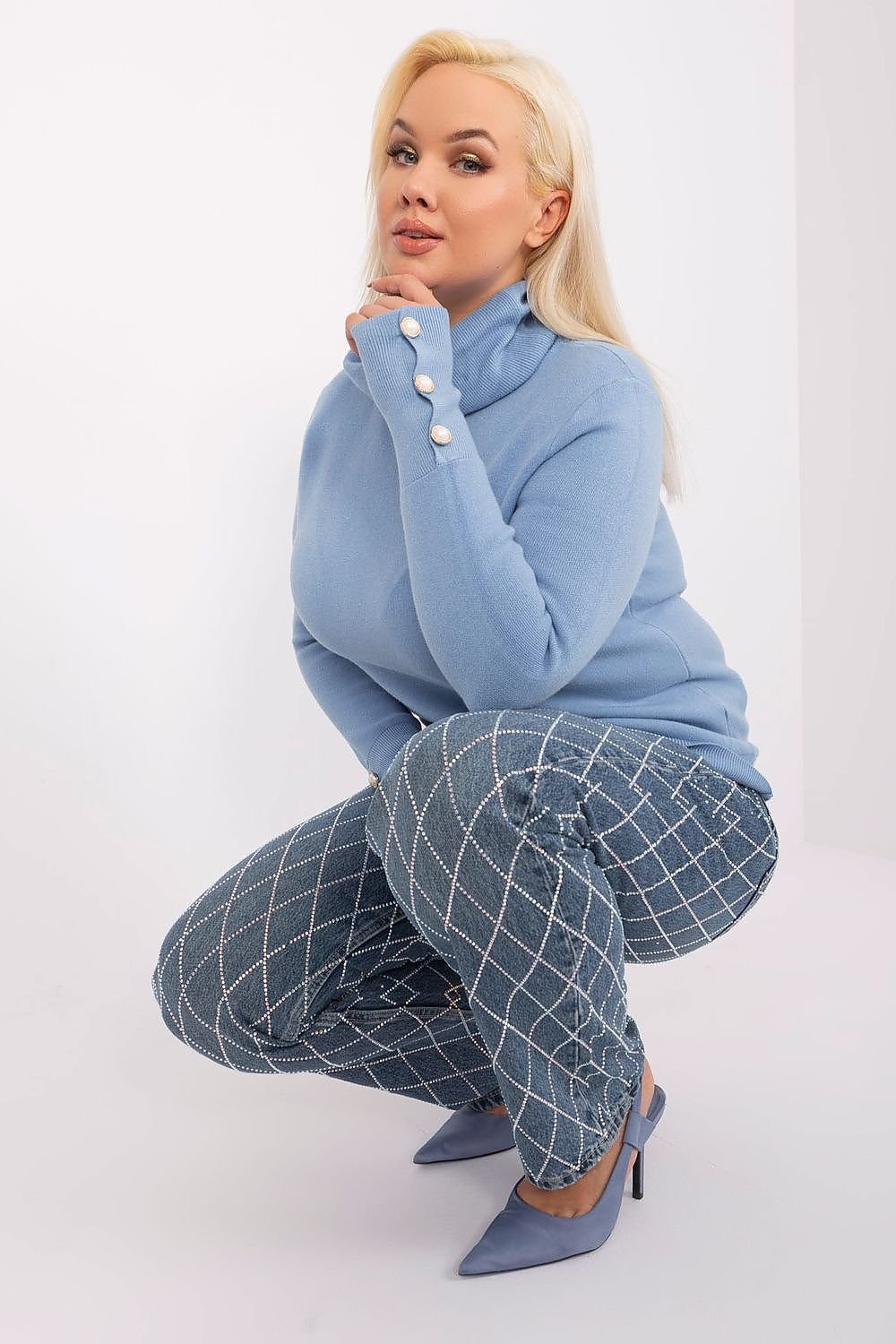 Jumper plus size model 190082 Factory Price