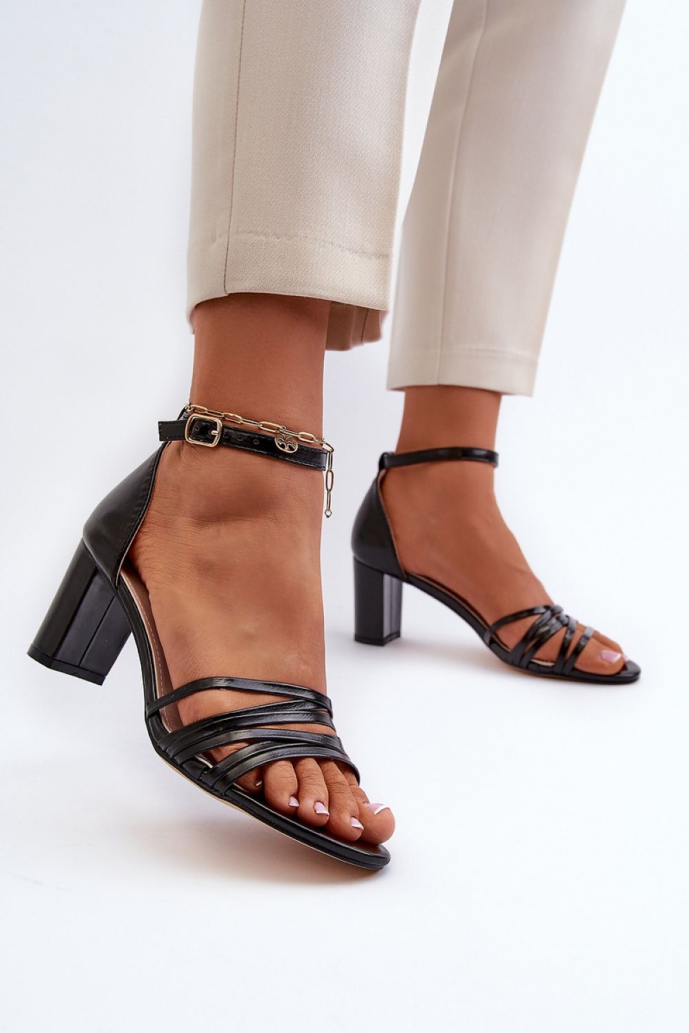  Heel sandals model 194992 Step in style 