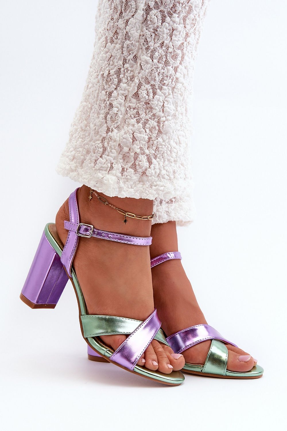  Heel sandals model 198679 Step in style 