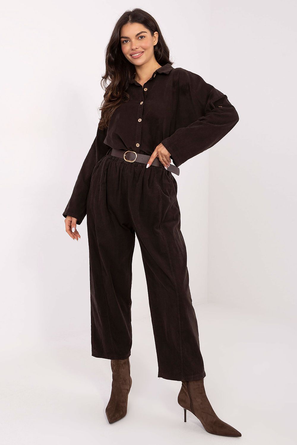  Women trousers model 220816 Italy Moda 