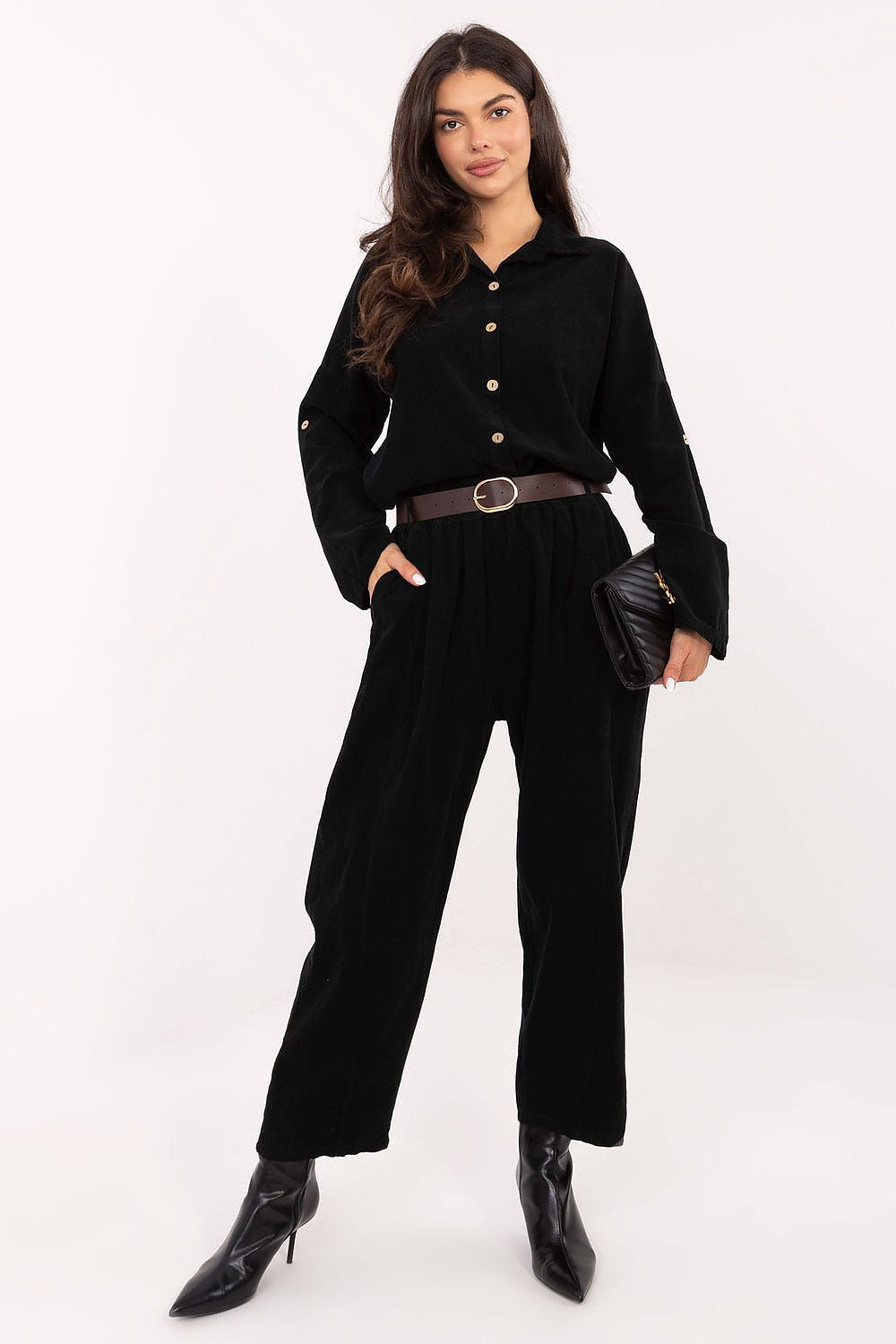  Women trousers model 220821 Italy Moda 