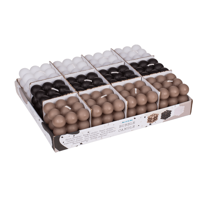 Ljus, Bubbla, ca 6 x 5,5 cm,